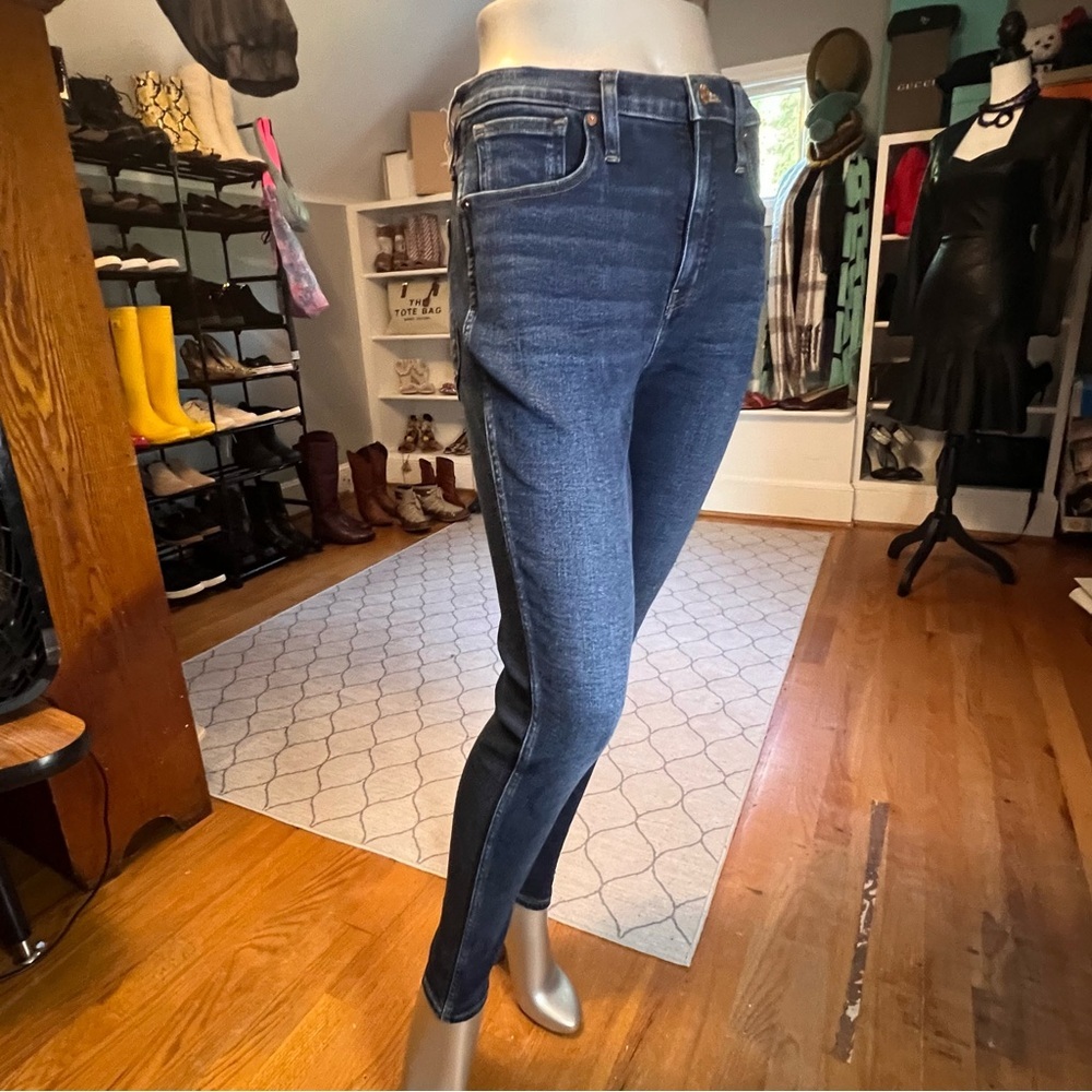 MADEWELL 10" High-Rise Skinny Jeans Sz 26 - Picture 9 of 14